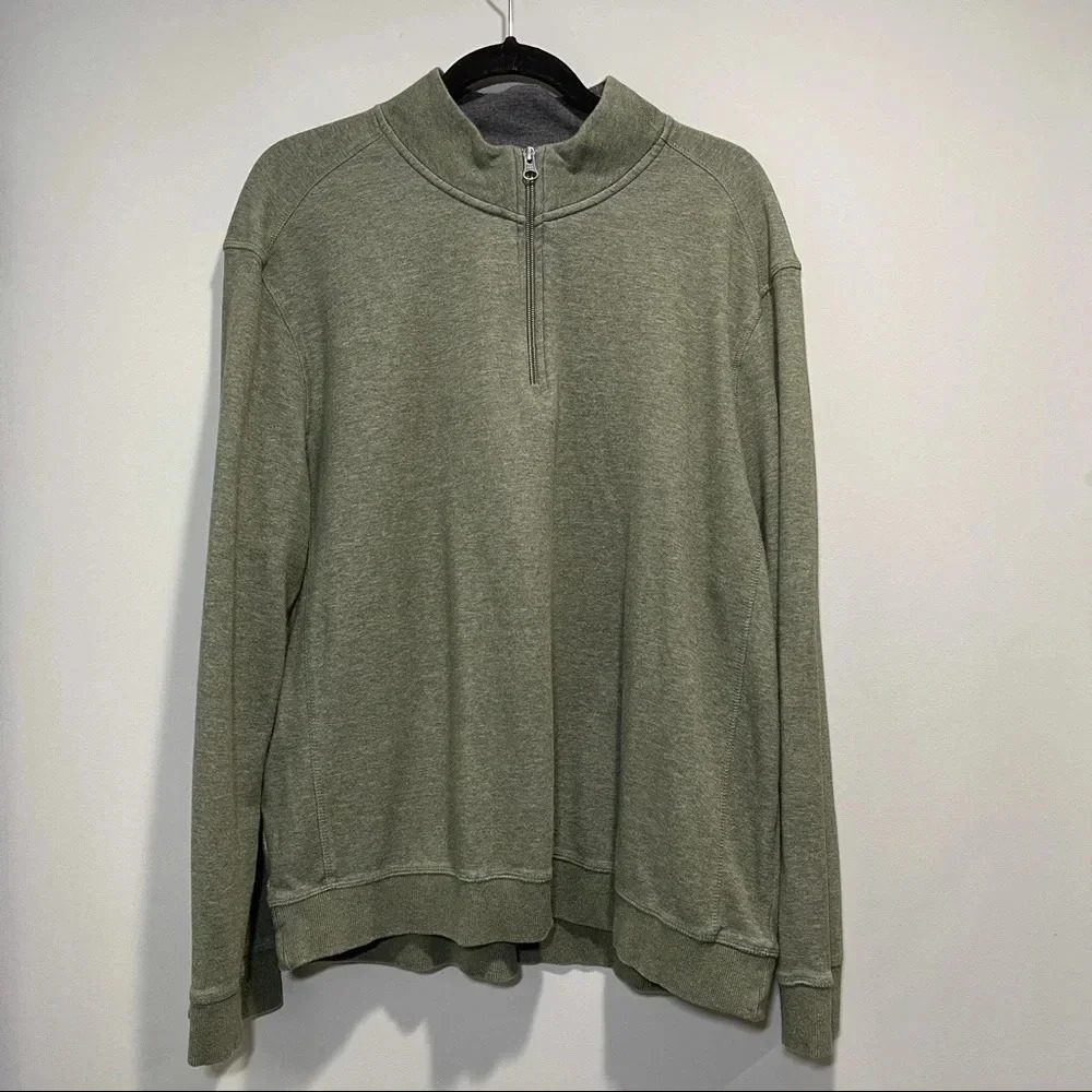 English Laundry Pull up  sweatshirt 1/4 zipper - Picture 4 of 10